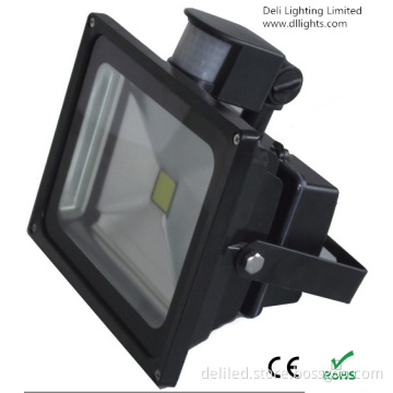 Outdoor High Power 50W LED Projector with Senor